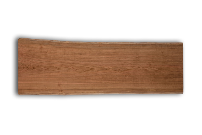ケヤキ 欅 2380mm × 750mm × 58mm 無垢材 一枚板 テーブル 、 カウンター 天板 、 DIY 向き - 1